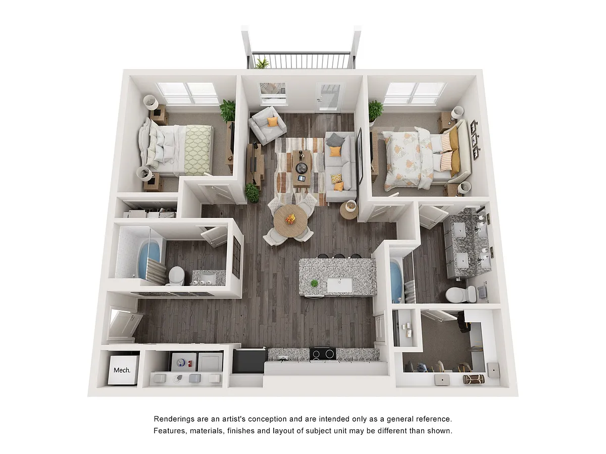 Floor plan B1