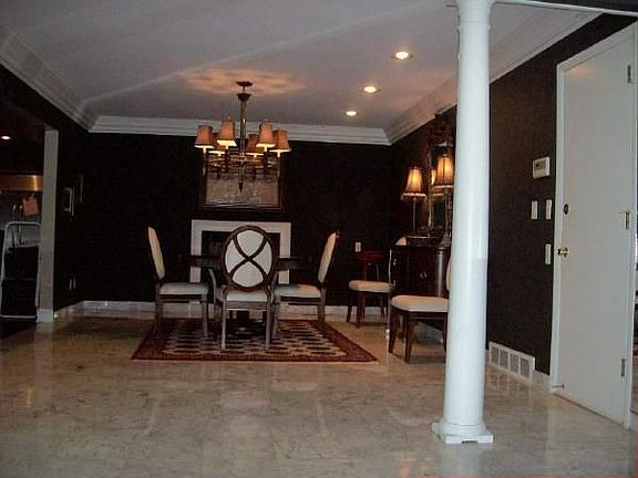 Foyer into Dining room