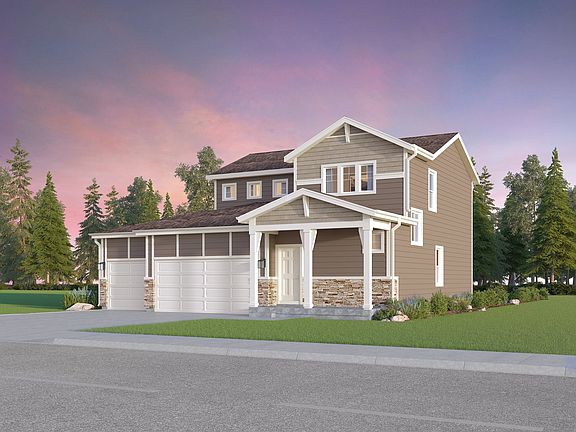 Mosaic 4 Elevation B at Barefoot Lakes in Firestone, CO