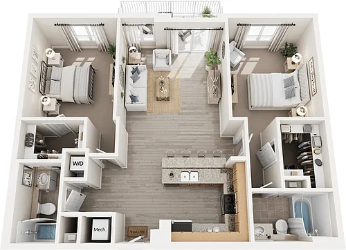 Floor plan B3