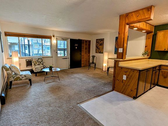 New light fixtures make for a bright, stylish space.