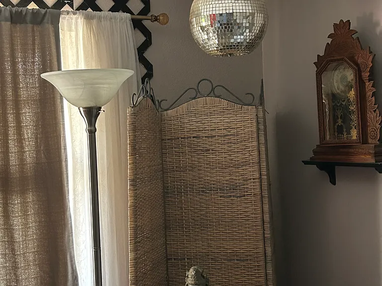 Infamous disco ball.