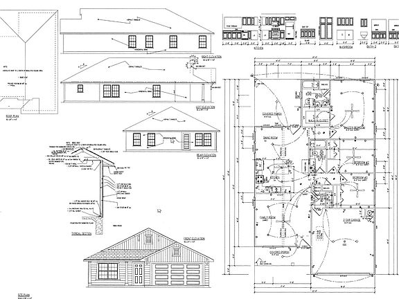 New Home Under Construction.