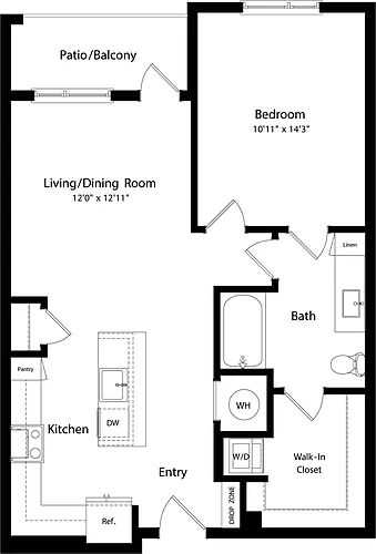 Floor plan A2 Alt 1