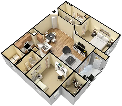 Floor plan Naples
