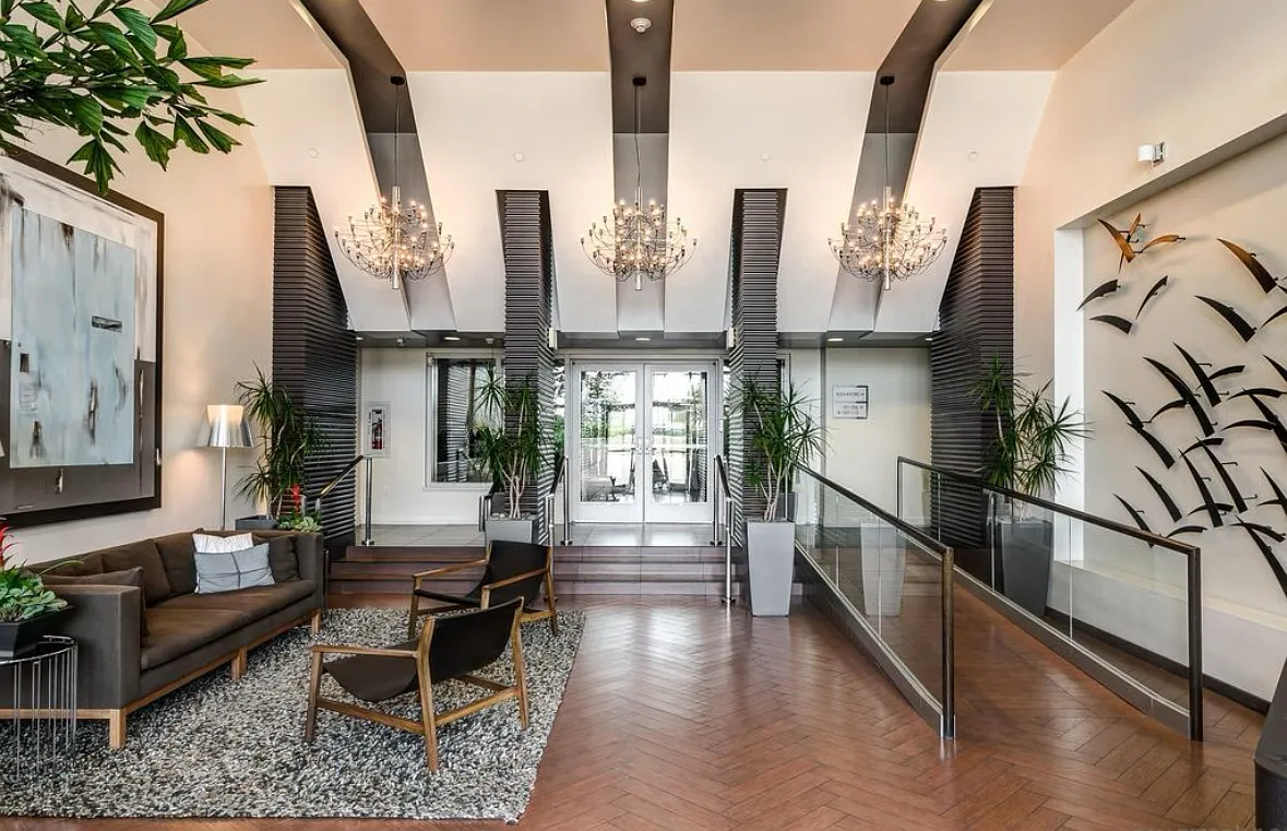 Lobby of the building, - 1431 Pacific Hwy #103