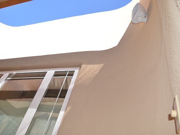 View from interior courtyard