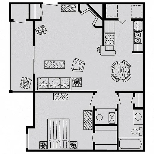 Floor plan B