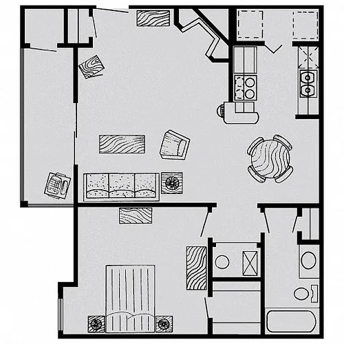 Floor plan B