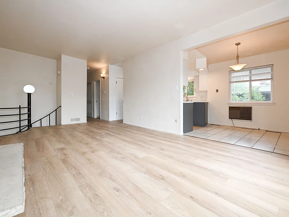 New plank flooring