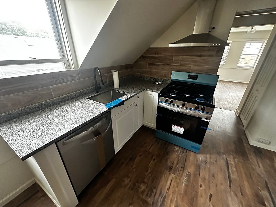 renovated countertop and appliances