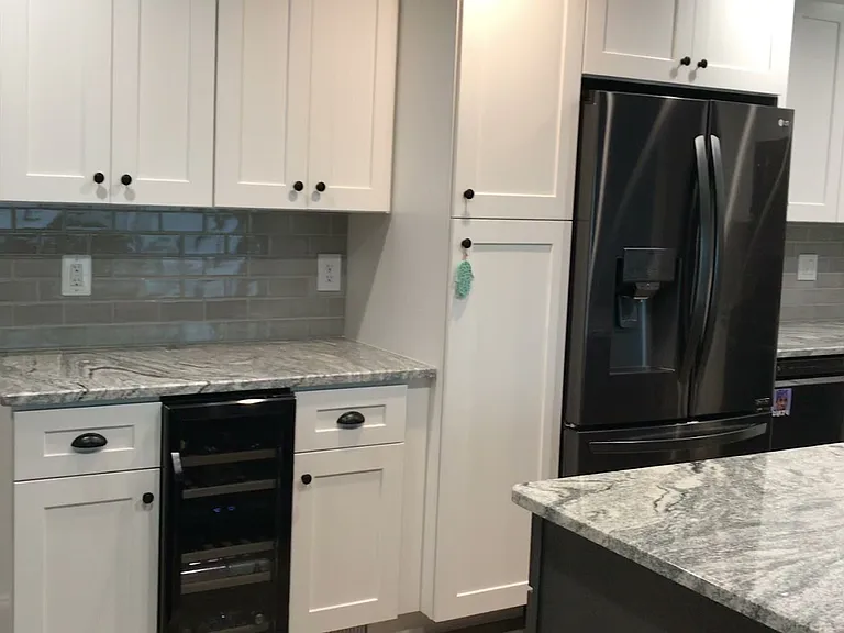 built in wine cooler