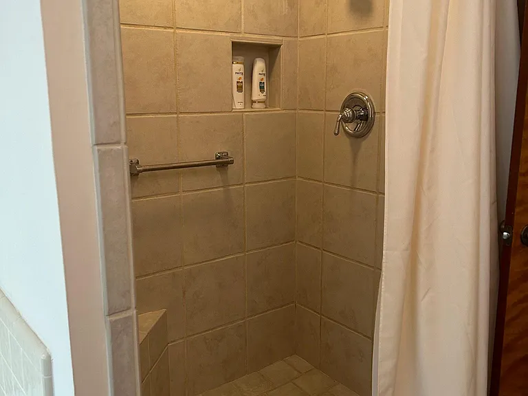 Master bedroom shower