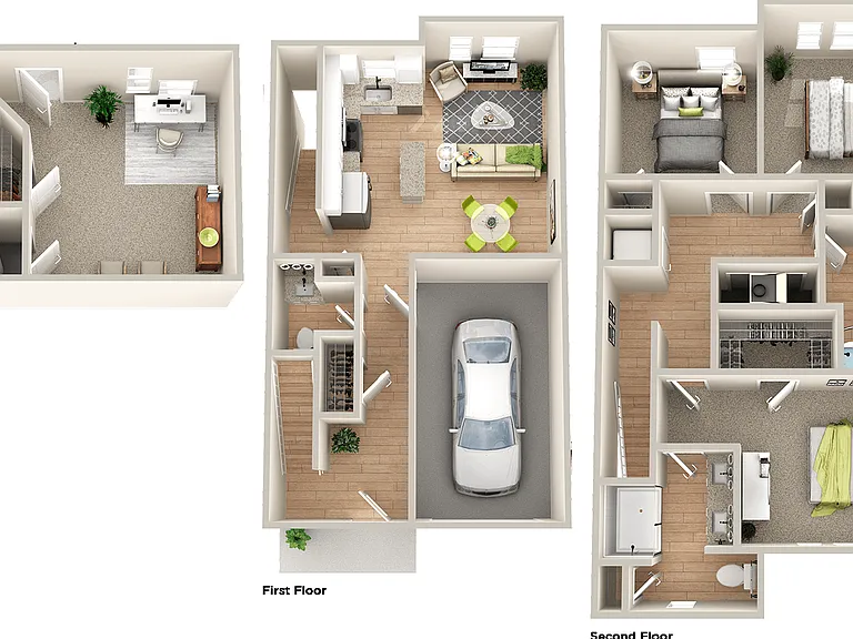 The Refinery at Sugar Hill Apartments and Townhomes — Photo 43