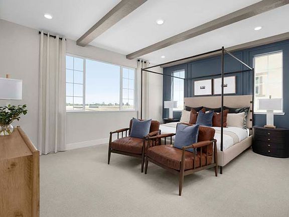 Large owner s suite with plenty of sunlight