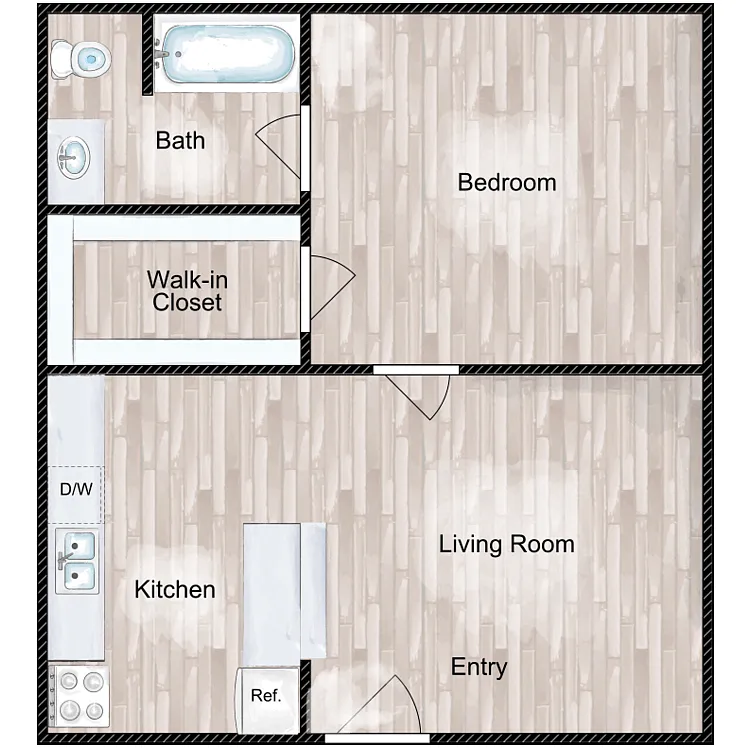 Floor plan The Eleanor