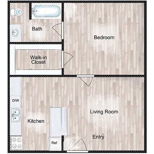 Floor plan The Eleanor