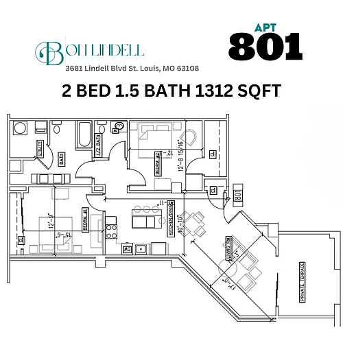 Floor plan 801