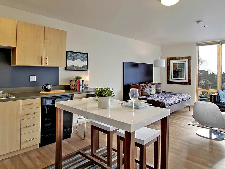 Studio Apartment Layout