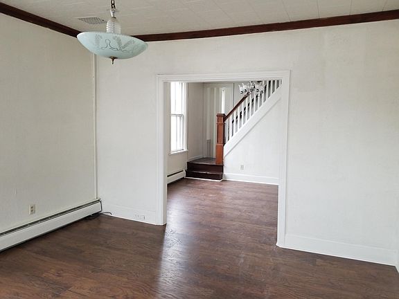 Living room looking into dining room