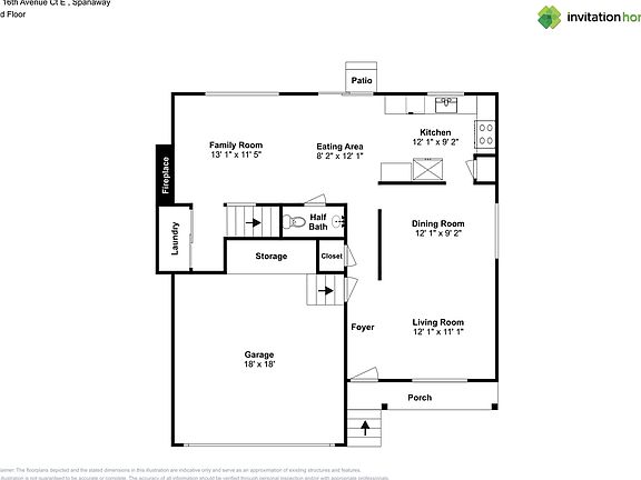 3rd image of 18623 16th Avenue Ct E
