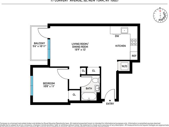 2nd image of 17 Convent Ave #5D