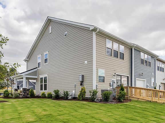Rear Entry of The Winchester Design by DRB Homes