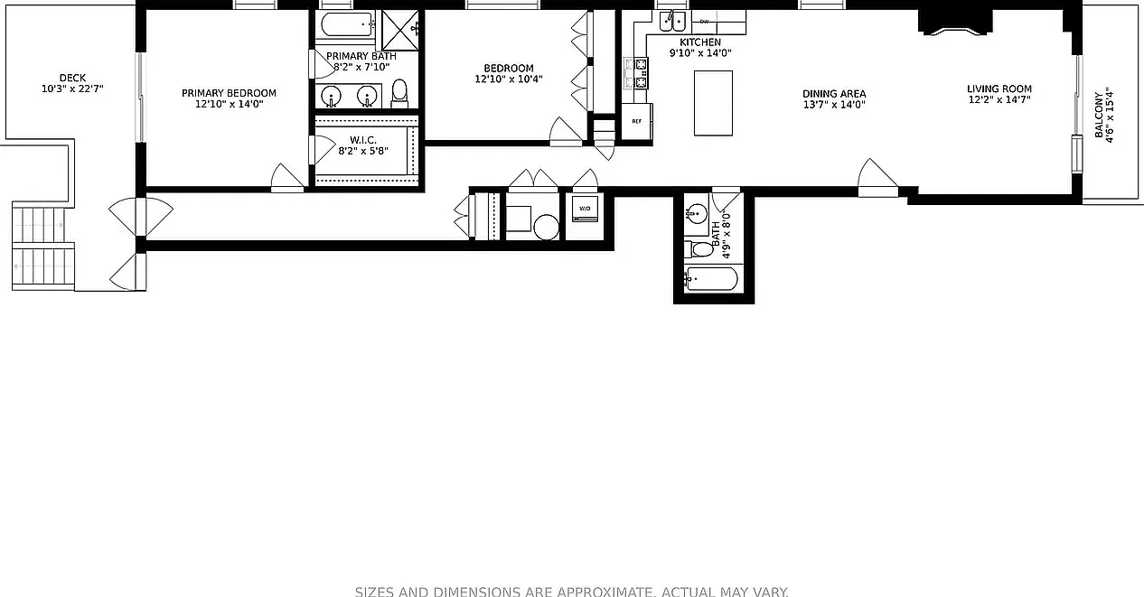 2 bed, 1400 sqft, $2,700 — Photo 2