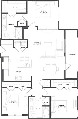 C1 Floor plan C1 Floor plan