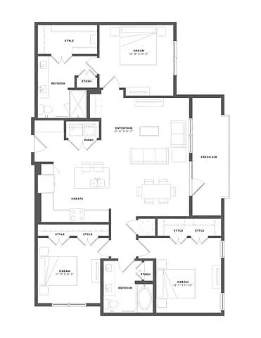 Floor plan C1