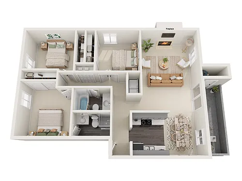 Floor plan 3x2-A Reno