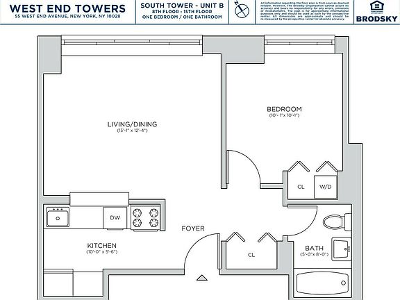 2nd image of 75 W End Ave #S15b