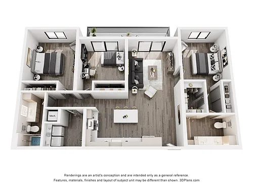 Floor plan C2A