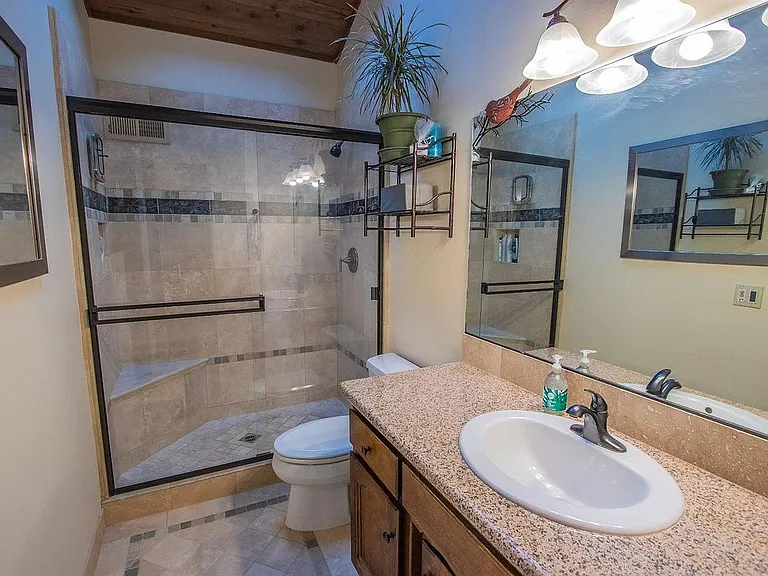 Primary bath upstairs
