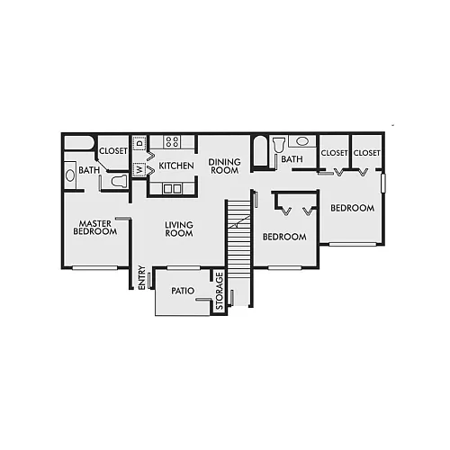 Floor plan The Schooner
