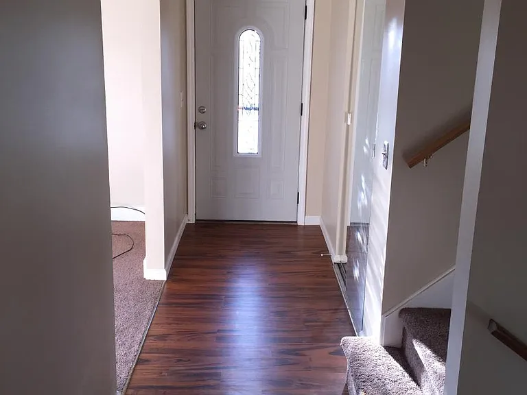 hallway to front door