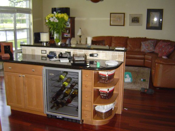 Kitchen and Family Room