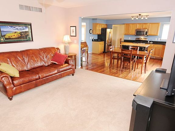 Family Room View Toward Kitchen
