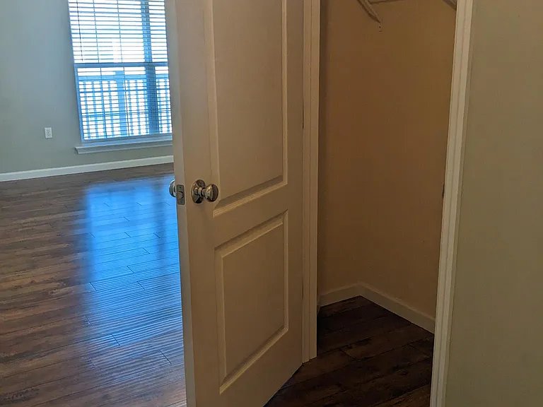 Front coat closet