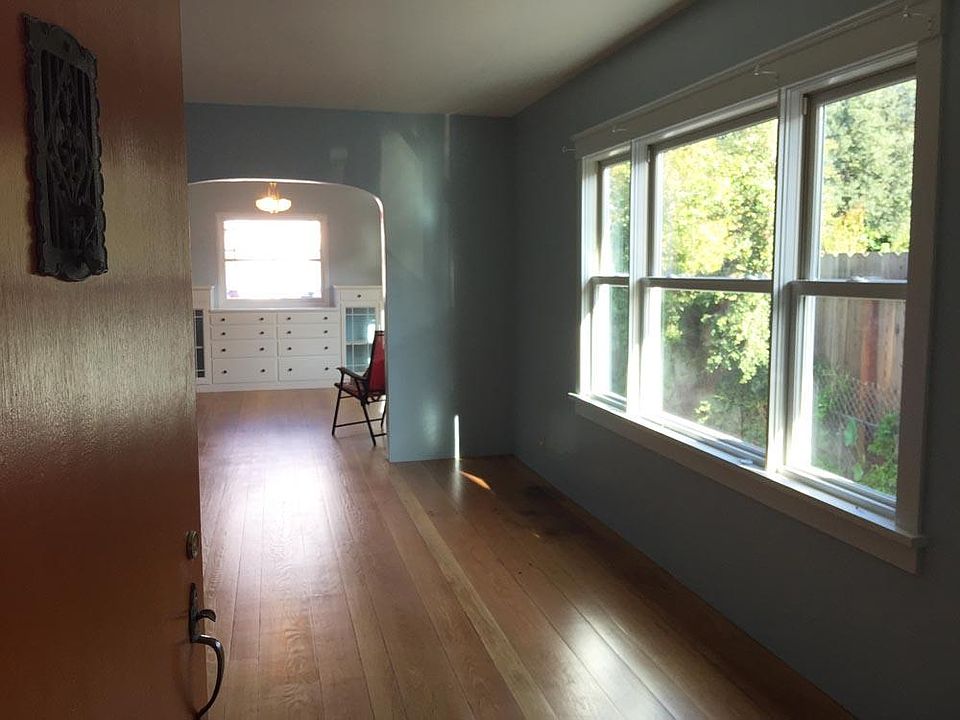 Looking at the living room from the front door.