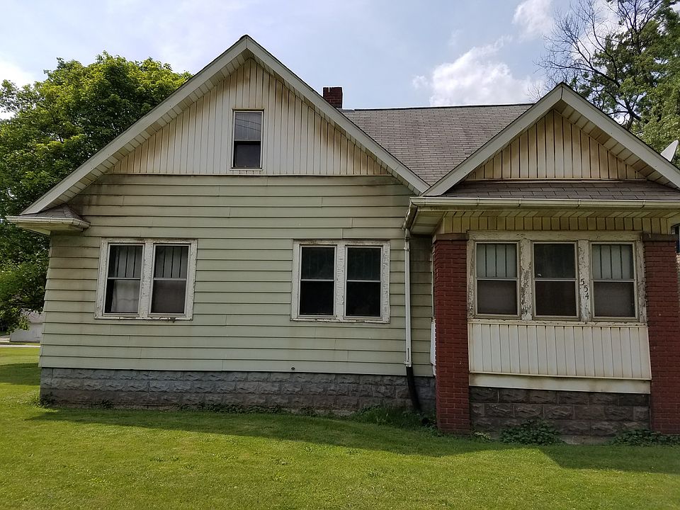 Front view of house