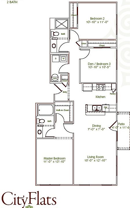 1st image of 1602 S Wilcox St APT 5
