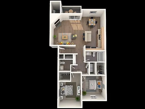 Floor plan The Compass Renovated