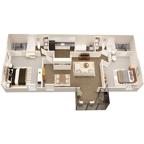 Floor plan B3