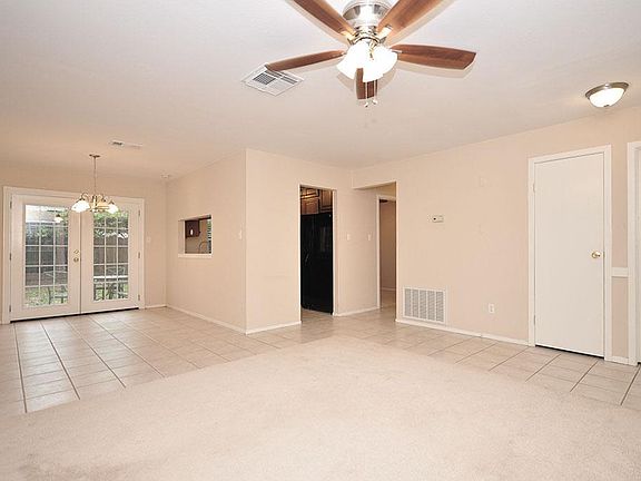 Very open floor plan. View of the Dining Room & Kitchen
