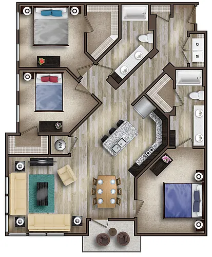 Floor plan Celia