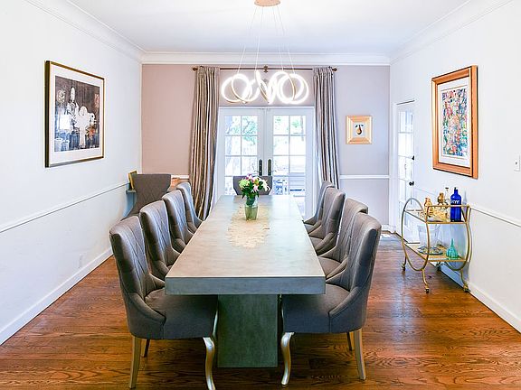 Formal dining room.
