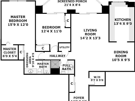 2nd image of 5901 Mount Eagle Dr APT 1010