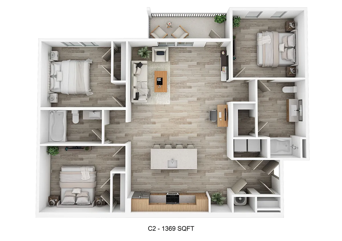 Floor plan Sunflower