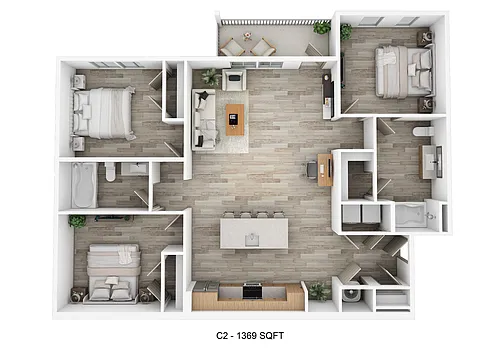 Floor plan Sunflower